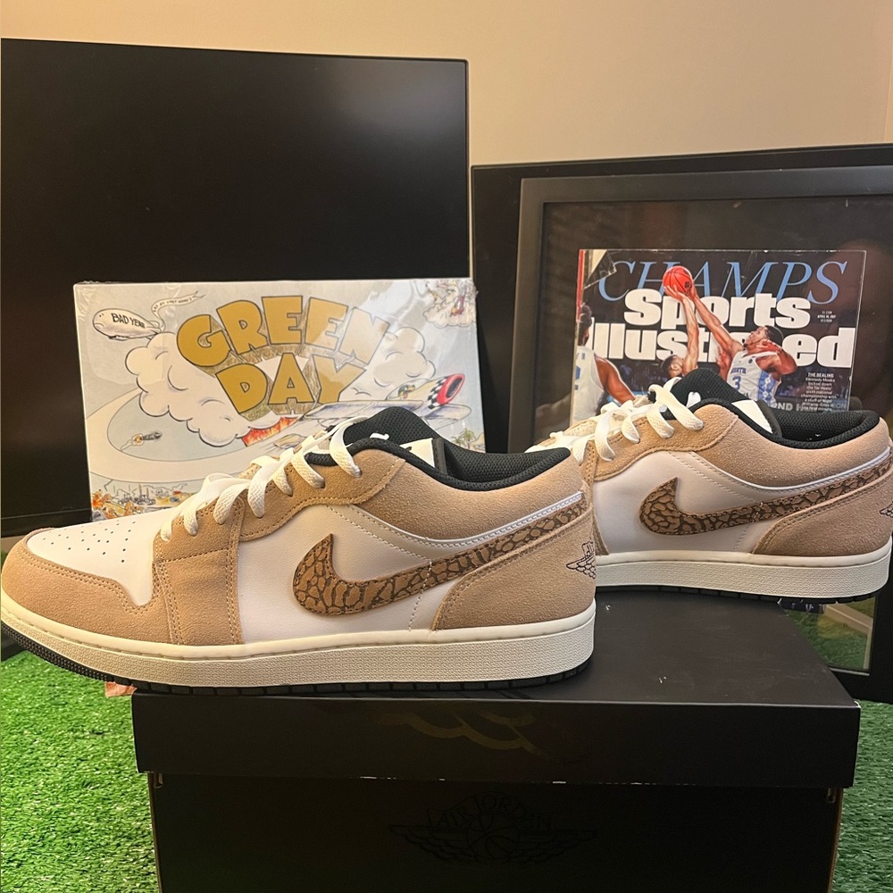 Jordan 1 Low “Brown Elephant”